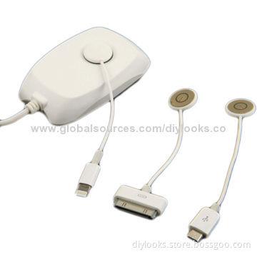 E-charging Magnetic Interface USB Chargers for iPhone 5, 5C, 5S, 5V DC Input